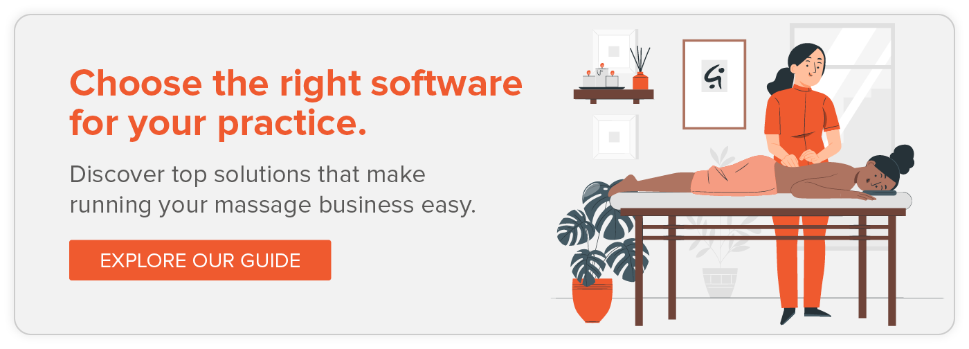 Choose the right software for your practice. Discover the top solutions that will work for your massage business. Click to explore our guide.